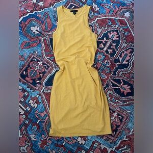 Yellow Sleeveless Dress